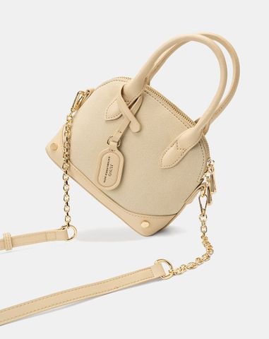  Túi Xách Nhỏ Form Chữ D Phối Charm Juno 