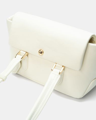  Túi Xách Nhỏ Đeo Vai Phối Nắp Trang Trí Charm Juno 