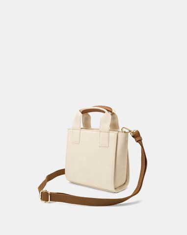  Túi Xách Nhỏ Top Handle Trang Trí Logo Cách Điệu 