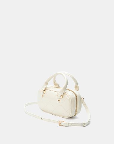  Túi Xách Nhỏ Bowling Top Handle Phối Khoá Trang Trí 