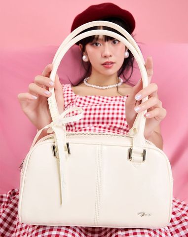  Túi Xách Nhỏ Form Bowling Tối Giản 