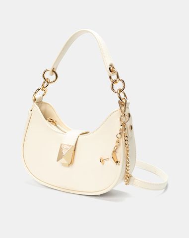  Túi Xách Nhỏ Hobo Phối Charm Trang Trí 