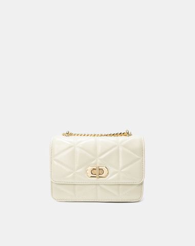  Túi Xách Nhỏ Đeo Vai Phối Khoá 