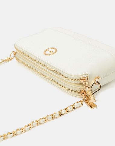  Túi Xách Nhỏ 3 Ngăn Đính Logo Cách Điệu 