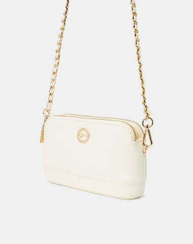  Túi Xách Nhỏ 3 Ngăn Đính Logo Cách Điệu 