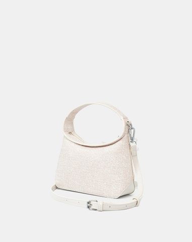  Túi Xách Nhỏ Top Handle Trang Trí Charm Nơ 