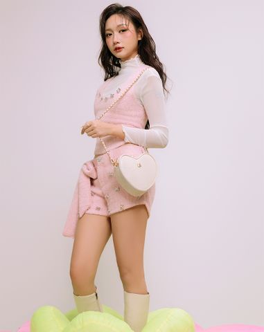  Túi Xách Nhỏ Heart Shaped Ivy 