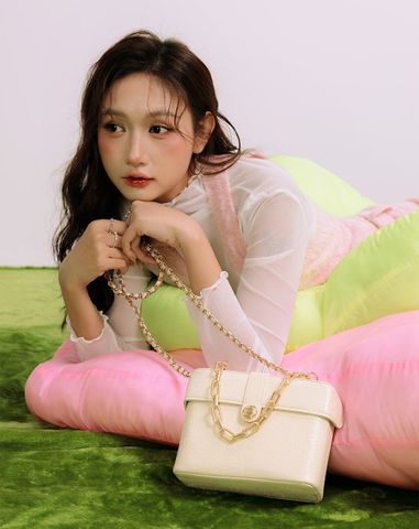  Túi Xách Nhỏ Túi Hộp Fleur 