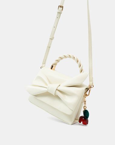  Túi Xách Nhỏ Top Handle Thắt Nơ Cách Điệu 