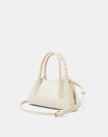  Túi Xách Nhỏ Bowling Phối Charm 