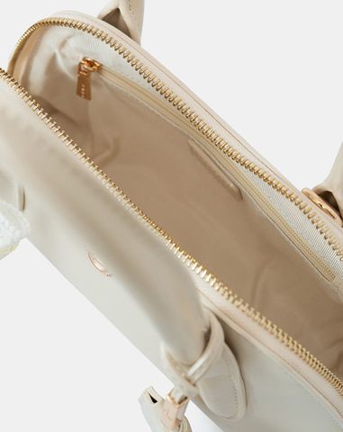  Túi Xách Nhỏ Bowling Phối Charm 