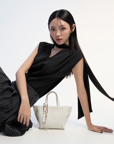  Túi Xách Nhỏ Tote Bag Trang Trí Charm Juno 