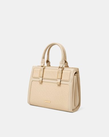  Túi Xách Trung Phối Tay Cầm Cách Điệu 