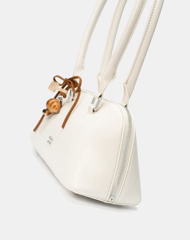  Túi Xách Trung Trang Trí Charm Croissant 