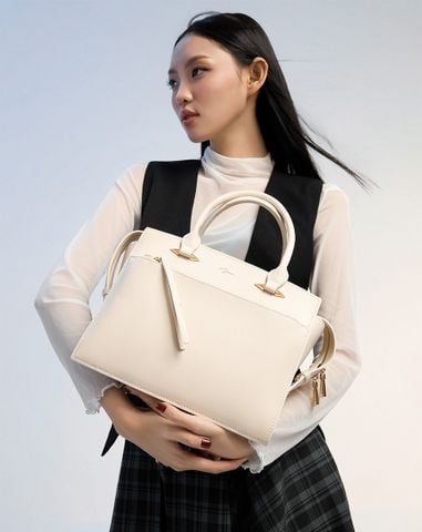  Túi Xách Trung Phối Tay Cầm 
