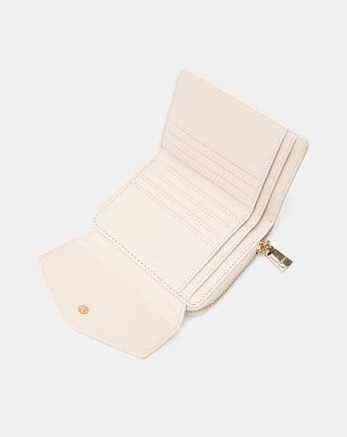  Ví Nắp Tam Giác Trang Trí Khoá Tròn Juno 