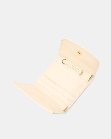  Ví Ngắn Nắp Gập Có Dây Đeo 