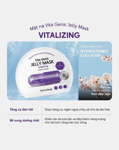  Combo 5 Mặt nạ Vita Genic Jelly Mask – Vitalizing 