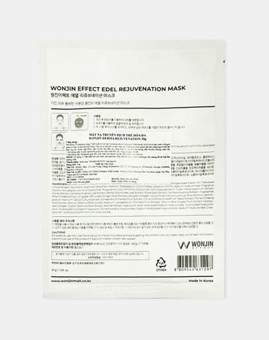  Mặt nạ WONJIN Edel Rejuvenation Mask 