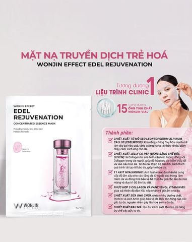  Combo 5 Mặt nạ WONJIN Edel Rejuvenation Mask 