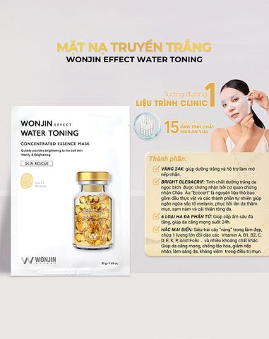  WONJIN WATER TONING MASK 