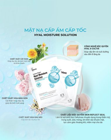  Mặt nạ WONJIN Instant Repair Hyal Moisture Solution 