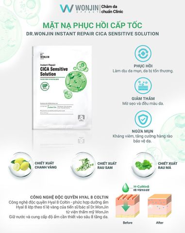  MN WONJIN Instant Repair CICA Sensitive Solution 