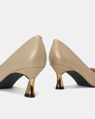  Giày Cao Gót Pump Mũi Nhọn Gót Thanh 
