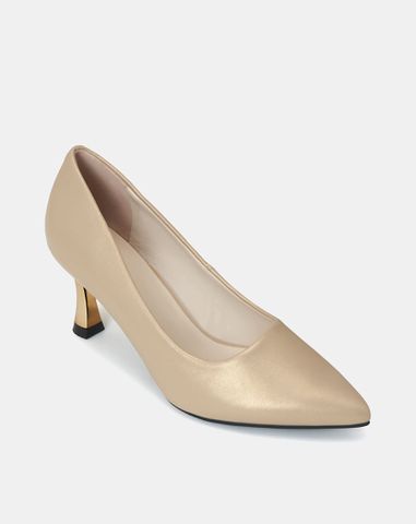  Giày Cao Gót Pump Mũi Nhọn Gót Thanh 