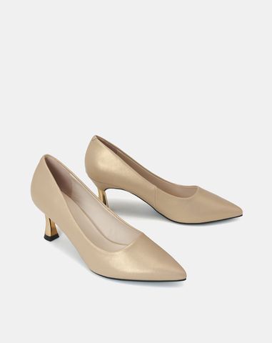  Giày Cao Gót Pump Mũi Nhọn Gót Thanh 
