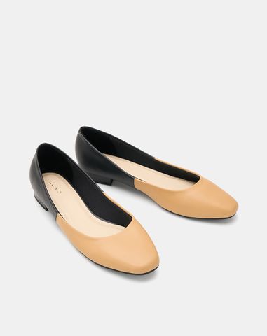  Giày Búp Bê Phối Mặt Giày 