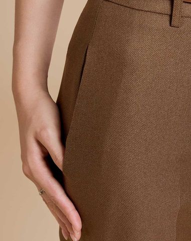  Quần tây dáng loe form mid-wide 