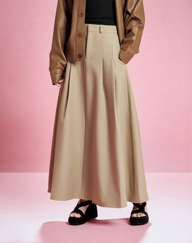  Chân váy dài form A 