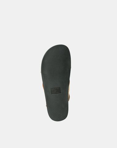  Giày Sandal Quai Chéo Phối Liệu Đan Lát 