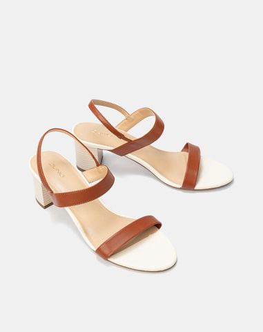  Giày Sandal Gót Vuông Basic 