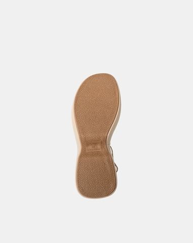  Giày Sandal Xuồng Quai Bản Lớn Phối Quai Cổ Chân 