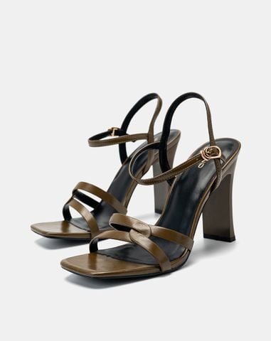  Giày Sandal Sandal Quai Mảnh Xoắn 
