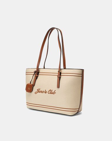  Túi Xách Lớn Tote Thêu Juno Club 