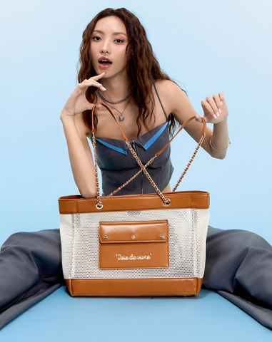  Túi Xách Lớn Mesh Tote 