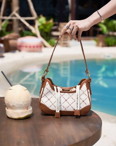  Túi Xách Nhỏ Đeo Vai Hoạ Tiết Nautical 