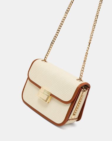  Túi Xách Nhỏ Phối Khoá Trang Trí 