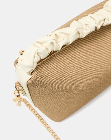  Túi Xách Nhỏ Form Mềm Tay Cầm Nhún 