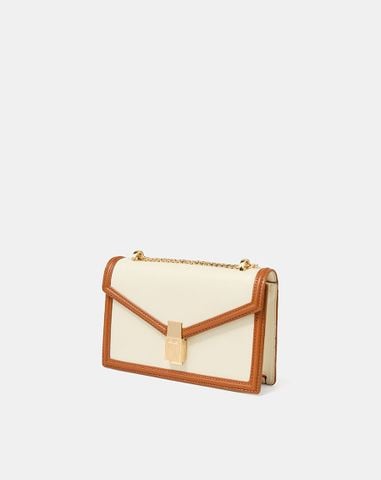  Túi Xách Nhỏ Nắp Gập Trang Trí Khoá 