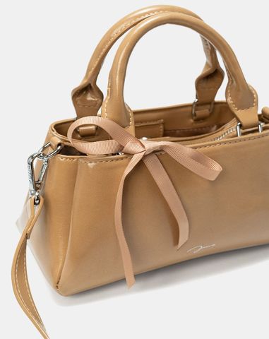  Túi Xách Nhỏ Top Handle Trang Trí Nơ 