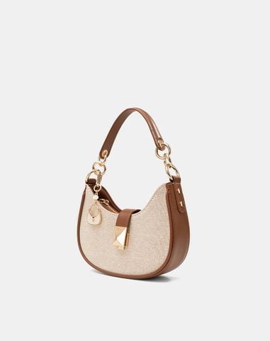  Túi Xách Nhỏ Hobo Phối Charm Trang Trí 