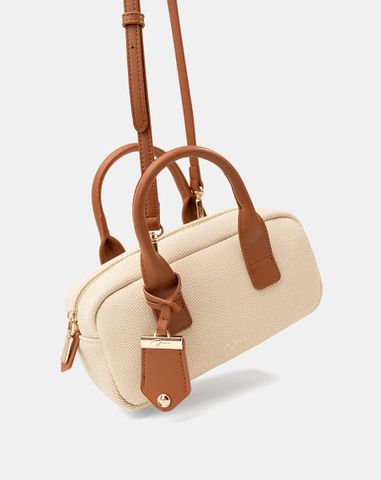  Túi Xách Nhỏ Form Chữ Nhật Phối Charm 