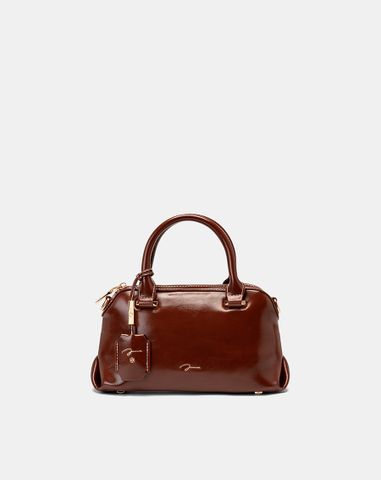  Túi Xách Nhỏ Top Handle Phối Charm 