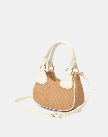 Túi Xách Nhỏ Half Moon Logo Chữ Kí 