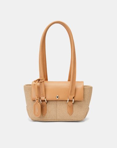  Túi Xách Nhỏ Đeo Vai Phối Nắp Trang Trí Charm Juno 