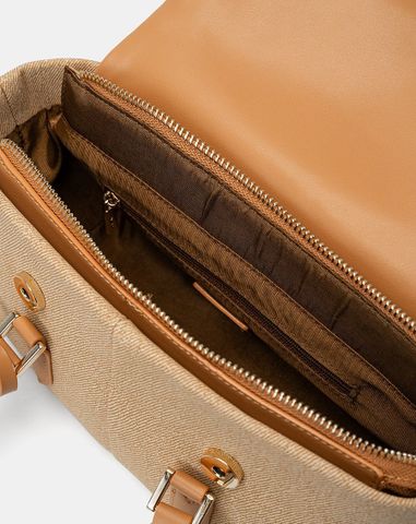  Túi Xách Nhỏ Đeo Vai Phối Nắp Trang Trí Charm Juno 